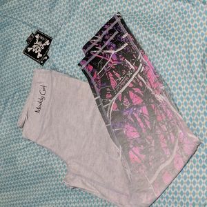 XL muddy girl leggings